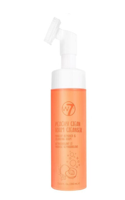 W7 Cosmetics Peachy Clean Αφρός Καθαρισμού Προσώπου 200ml