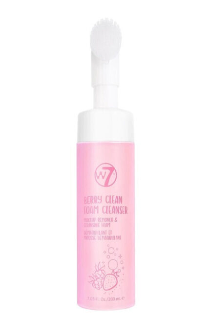 W7 Cosmetics Berry Clean Αφρός Καθαρισμού Προσώπου 200ml