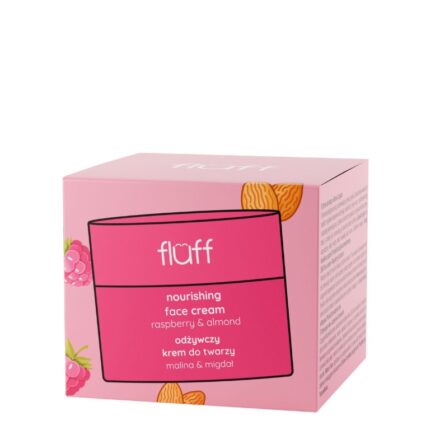Fluff Raspberry & Almond Nourishing Face Cream 50ml