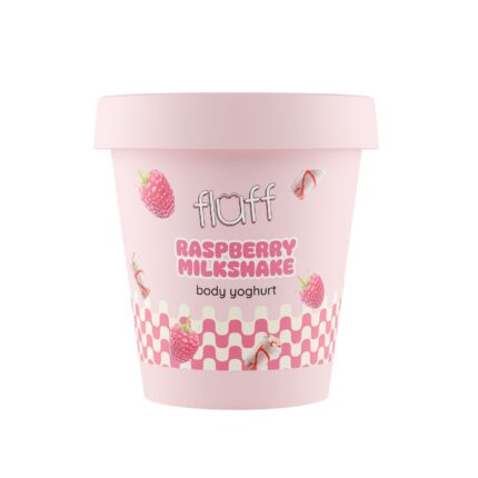 Fluff Raspberry Milkshake Body Yoghurt 180ml